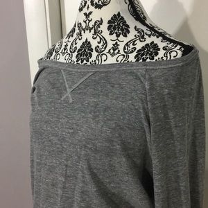 Hollister Off-The Shoulder Long Sleeve Shirt